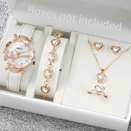 Women's Rhinestone Watch Jewelry Set (by Iron Phoenix GHG) 2025 - Iron Phoenix GHG