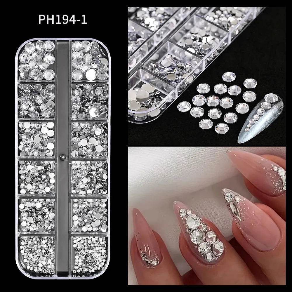 MAFANAILS Mixed Nail Rhinestones (by Iron Phoenix) 2025 - Iron Phoenix GHG