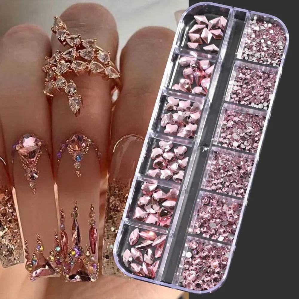 MAFANAILS Mixed Nail Rhinestones (by Iron Phoenix) 2025 - Iron Phoenix GHG