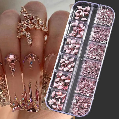 MAFANAILS Mixed Nail Rhinestones (by Iron Phoenix) 2025 - Iron Phoenix GHG