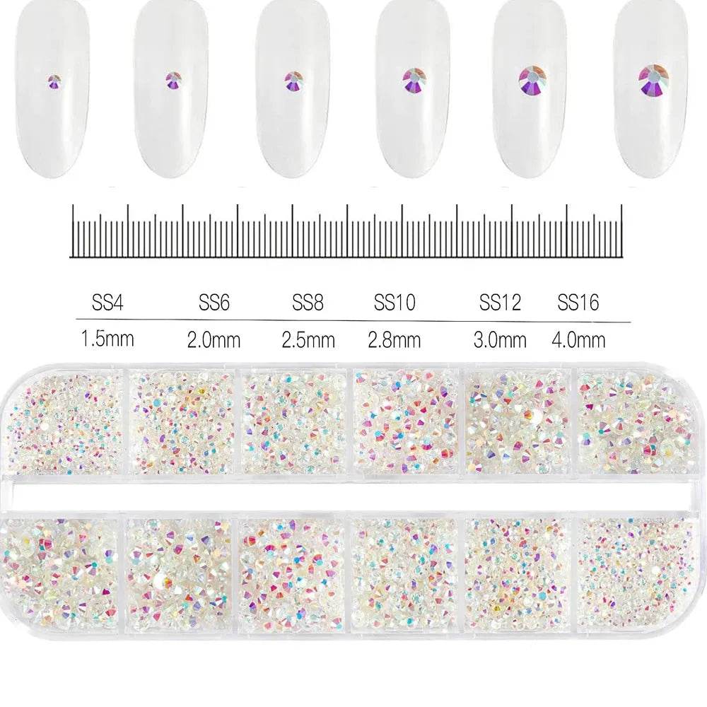 MAFANAILS Mixed Nail Rhinestones (by Iron Phoenix) 2025 - Iron Phoenix GHG