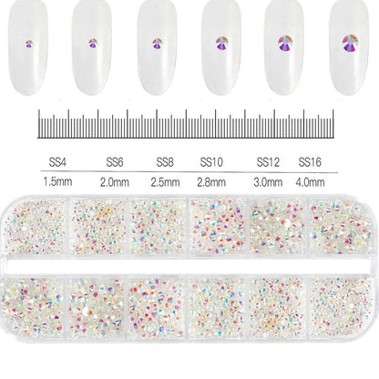 MAFANAILS Mixed Nail Rhinestones (by Iron Phoenix) 2025 - Iron Phoenix GHG