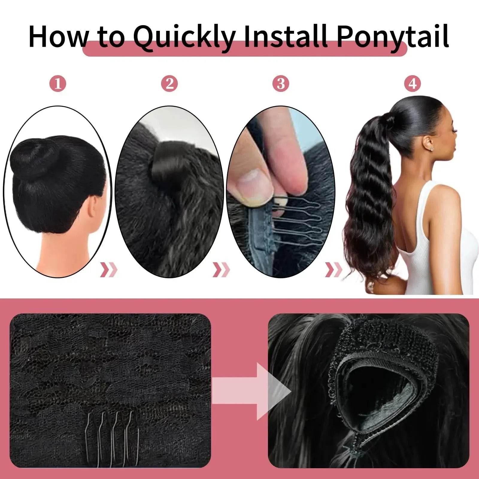Shine with Brazilian Kinky Curly Ponytail 2025! - Iron Phoenix GHG