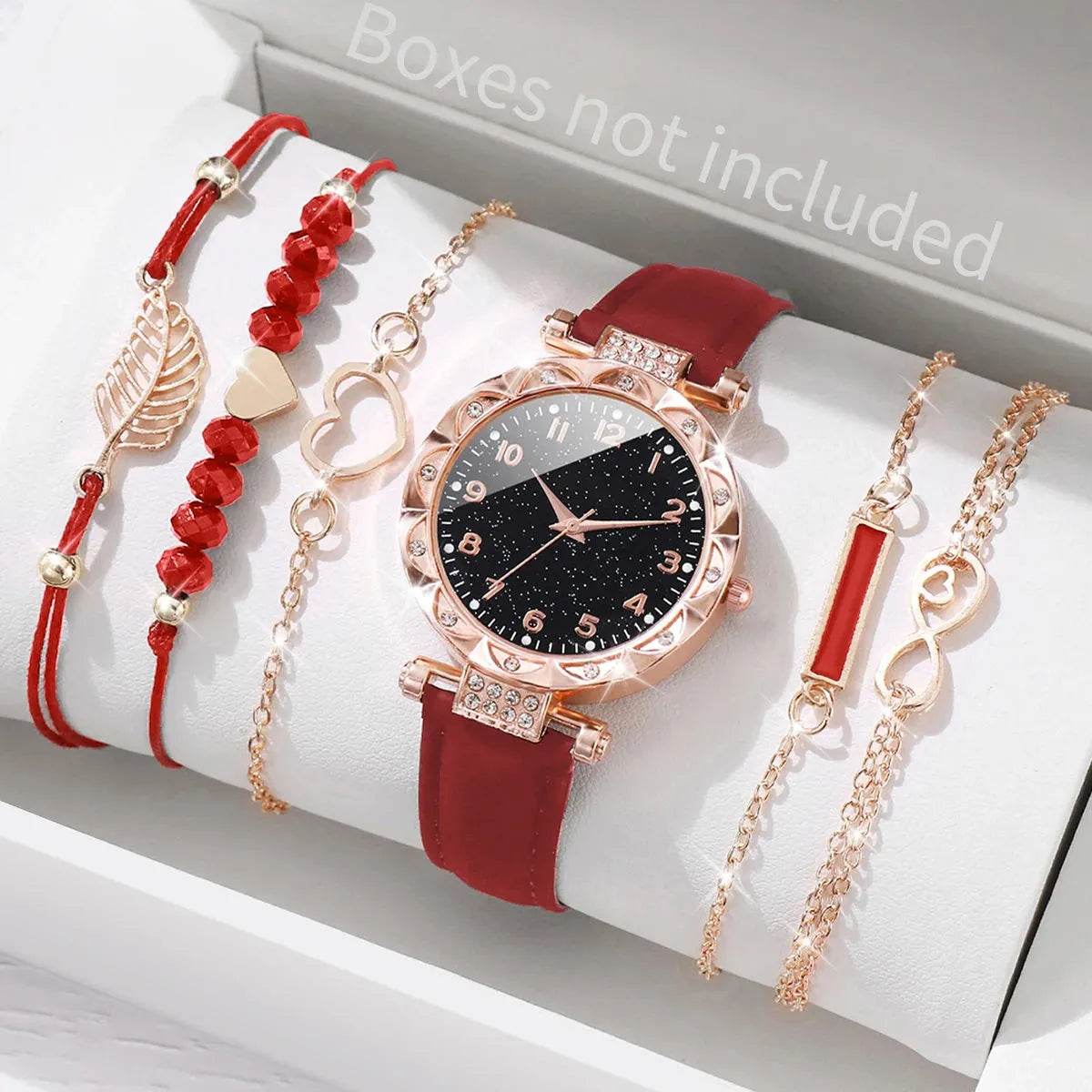 Fashion Roma Heart Watch Set Iron Phoenix GHG 2025 - Iron Phoenix GHG