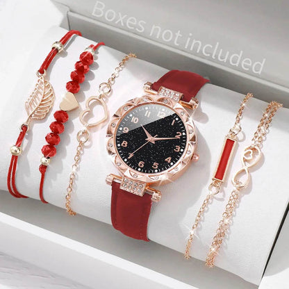 Fashion Roma Heart Watch Set Iron Phoenix GHG 2025 - Iron Phoenix GHG