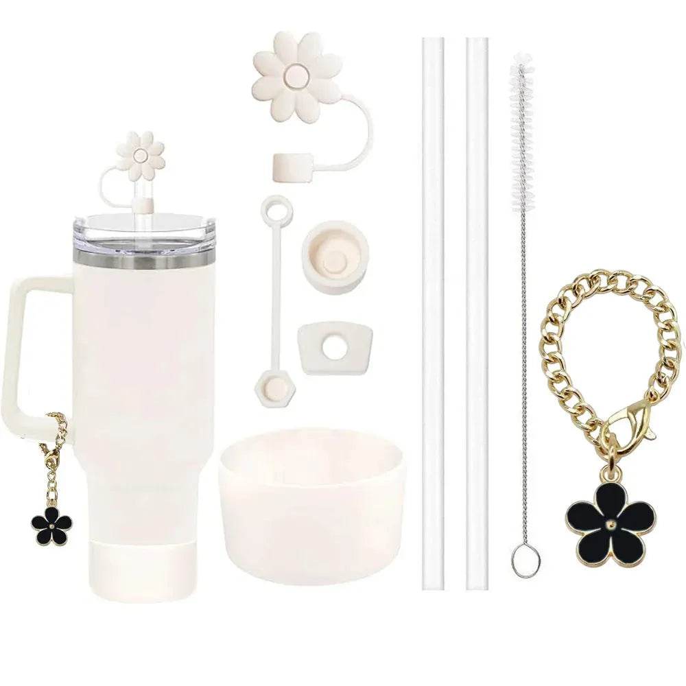 9pcs Stanley Cup Accessories Set (by CupJoy) Eco 2025 - Iron Phoenix GHG