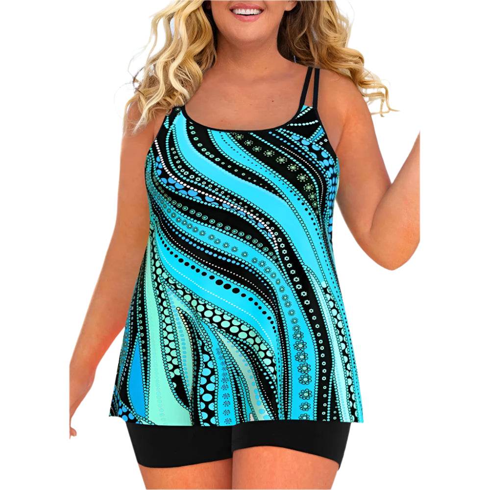 Plus Size High Waist Swimsuit (by LAPA) Eco 2025 - Iron Phoenix GHG