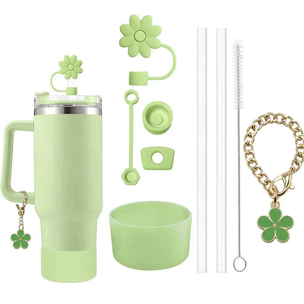 9pcs Stanley Cup Accessories Set (by CupJoy) Eco 2025 - Iron Phoenix GHG