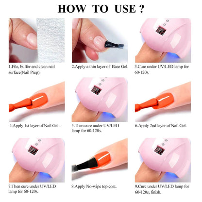 Primary Gel Polish Set Iron Phoenix GHG 2025 - Iron Phoenix GHG