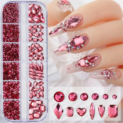 MAFANAILS Mixed Nail Rhinestones (by Iron Phoenix) 2025 - Iron Phoenix GHG