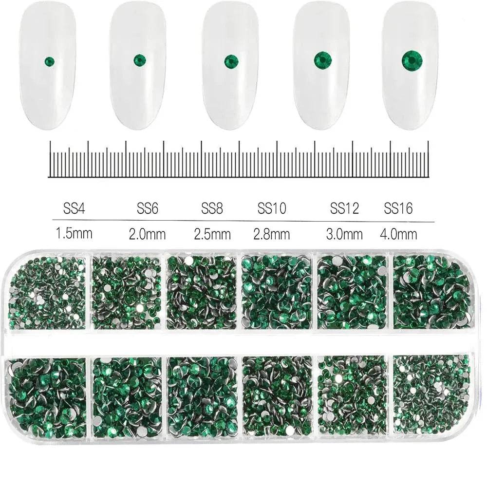 MAFANAILS Mixed Nail Rhinestones (by Iron Phoenix) 2025 - Iron Phoenix GHG