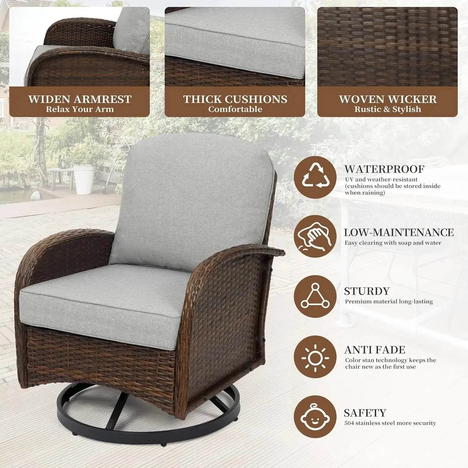 Pizzello Swivel Rocker Set (by Iron Phoenix GHG) 2025 - Iron Phoenix GHG