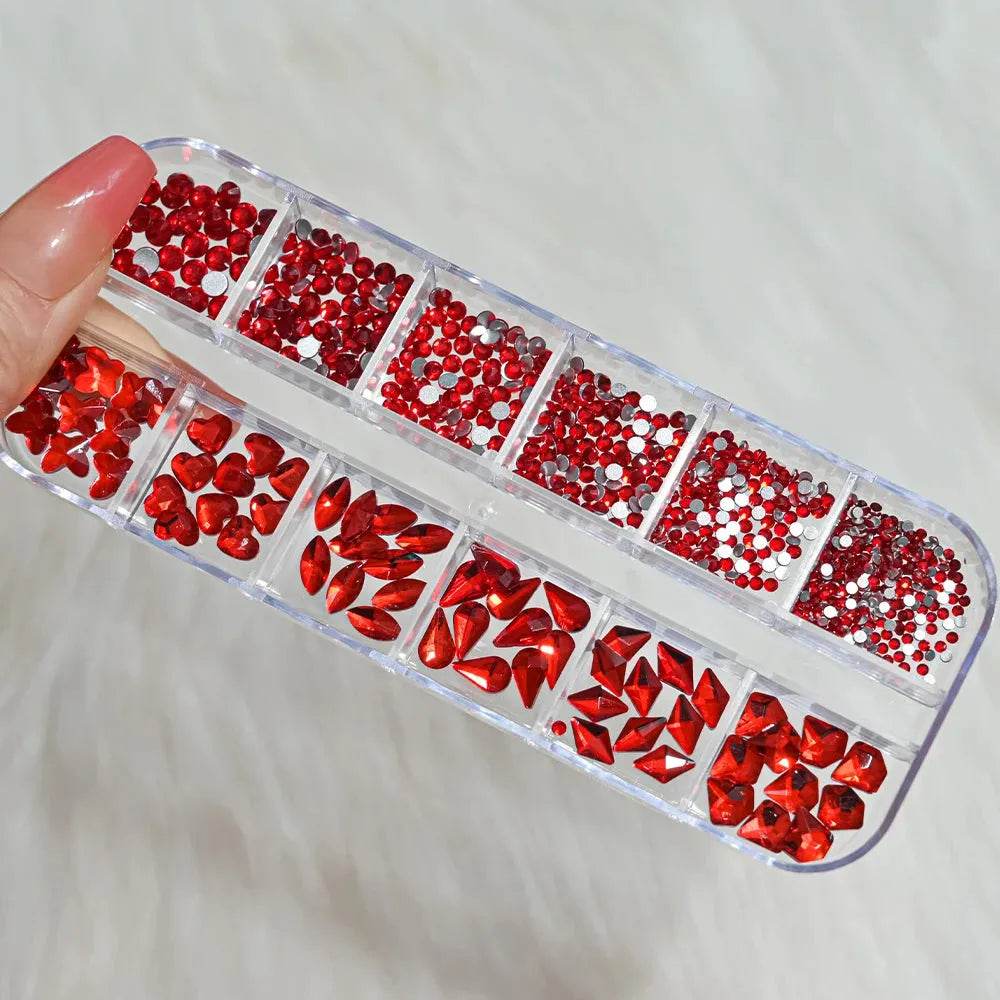 MAFANAILS Mixed Nail Rhinestones (by Iron Phoenix) 2025 - Iron Phoenix GHG