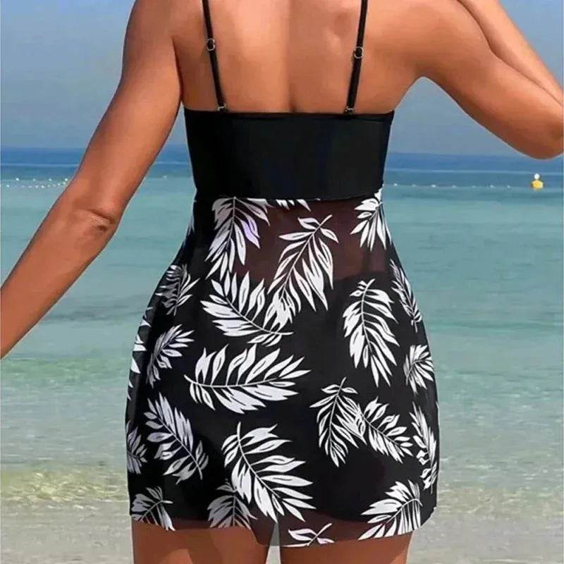 Summer Split Swimsuit Short Dress Iron Phoenix GHG 2025 - Iron Phoenix GHG