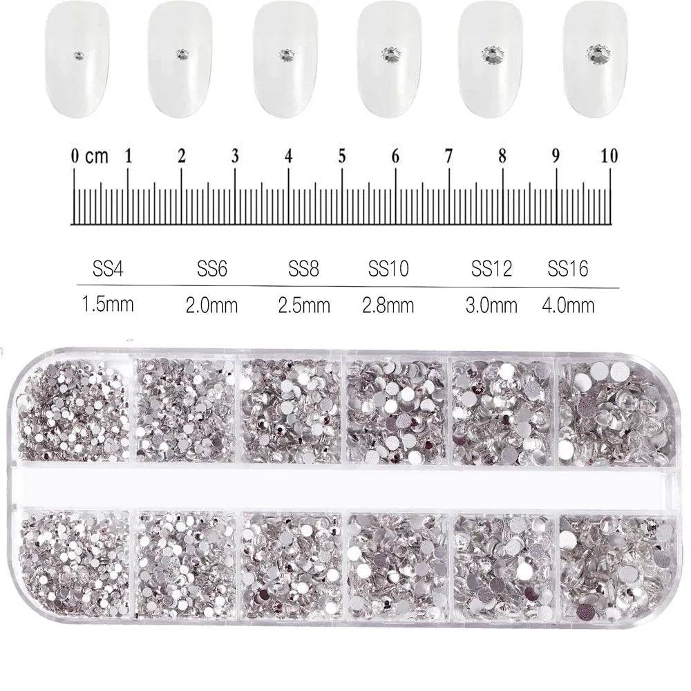 MAFANAILS Mixed Nail Rhinestones (by Iron Phoenix) 2025 - Iron Phoenix GHG