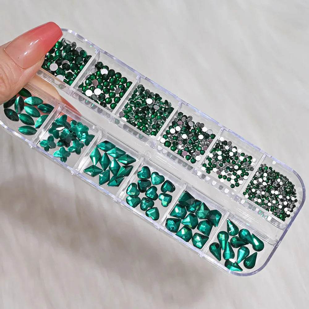MAFANAILS Mixed Nail Rhinestones (by Iron Phoenix) 2025 - Iron Phoenix GHG