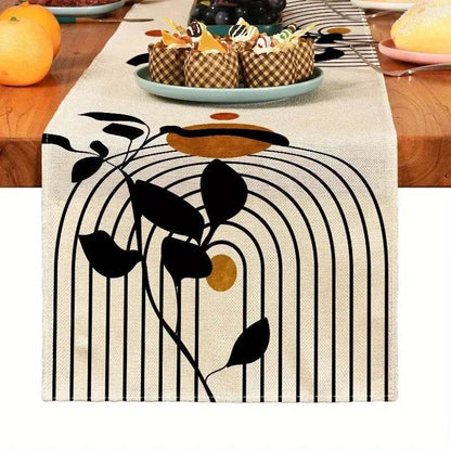 Bohemian Linen Table Runner (by Iron Phoenix GHG) 2025 - Iron Phoenix GHG