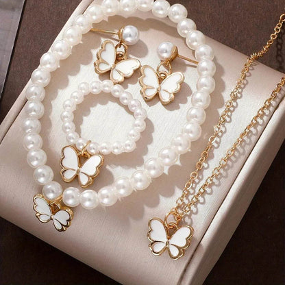 Five-Leaf Clover Jewelry Set (by FloraCharm) Eco 2025 - Iron Phoenix GHG