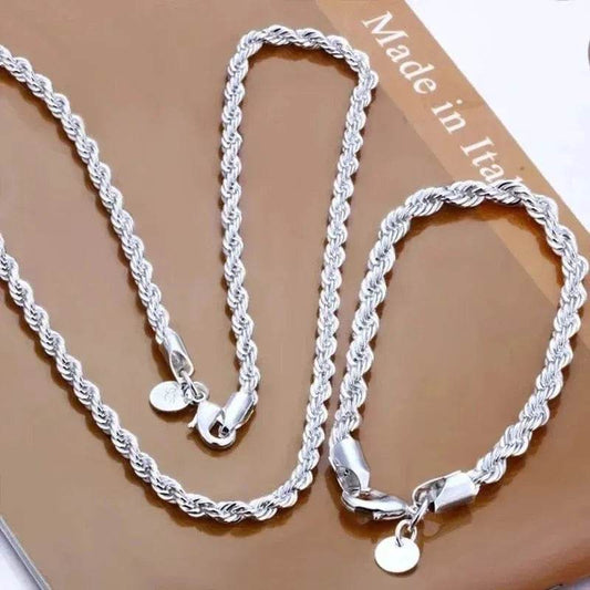 925 Sterling Silver Rope Chain (by Iron Phoenix GHG) 2025 - Iron Phoenix GHG