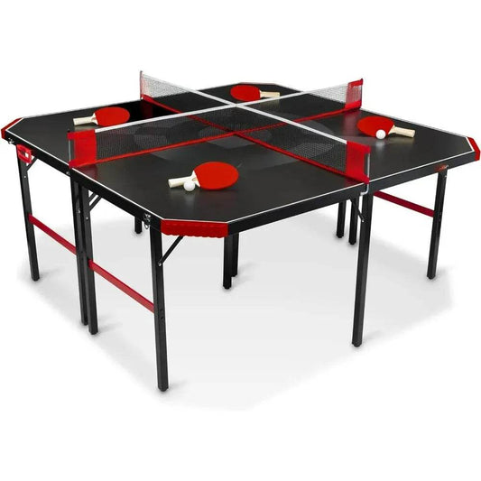 Hyper Pong 4-Way Table Tennis (by GameFusion) Eco 2025 - Iron Phoenix GHG