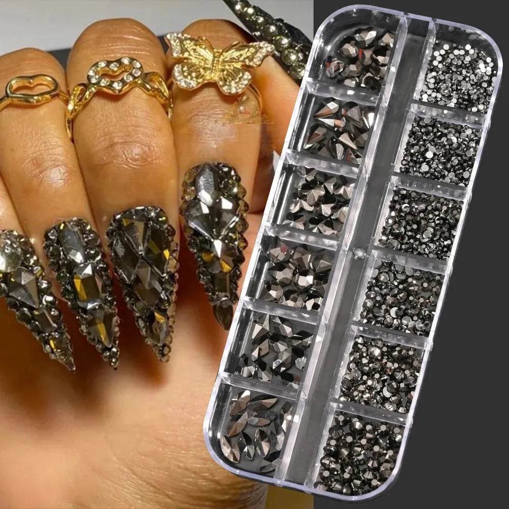 MAFANAILS Mixed Nail Rhinestones (by Iron Phoenix) 2025 - Iron Phoenix GHG