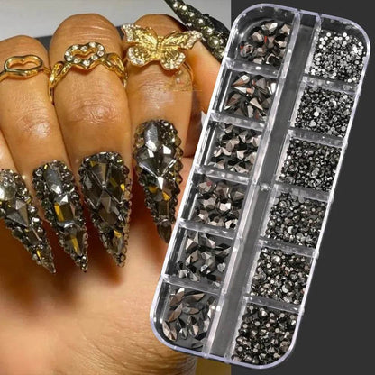 MAFANAILS Mixed Nail Rhinestones (by Iron Phoenix) 2025 - Iron Phoenix GHG