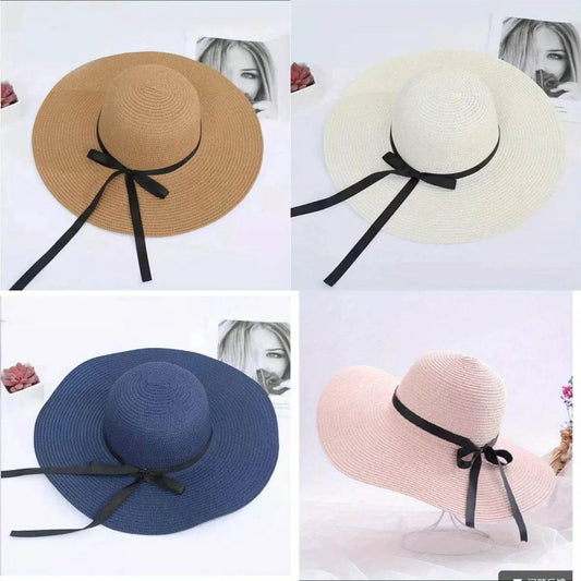Fisherman Hat - Eco Big Brim Sun Straw - Iron Phoenix GHG