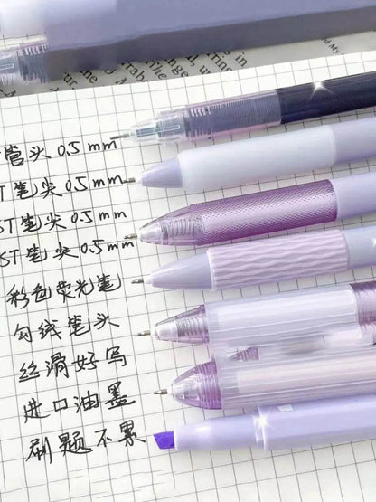 7pcs Gel Pen Set Boxed Press Iron Phoenix GHG 2025 - Iron Phoenix GHG