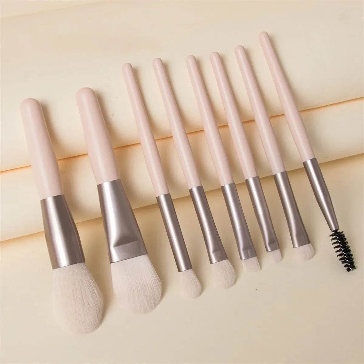 8Pcs Soft Fluffy Makeup Brushes Set Iron Phoenix GHG 2025 - Iron Phoenix GHG