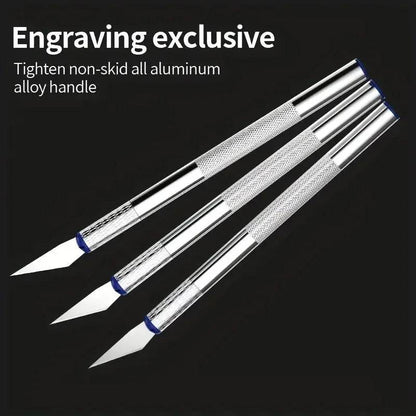 Metal Carving Knife Set 13pcs (by CraftEase) 2025 - Iron Phoenix GHG