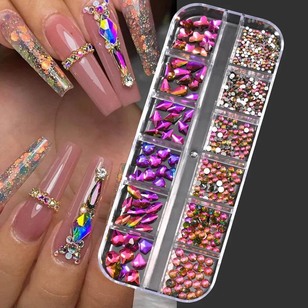 MAFANAILS Mixed Nail Rhinestones (by Iron Phoenix) 2025 - Iron Phoenix GHG