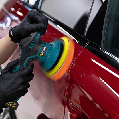 Gisam Cordless Car Polisher – 8-Speed, 7000RPM, 18V Battery - Iron Phoenix GHG