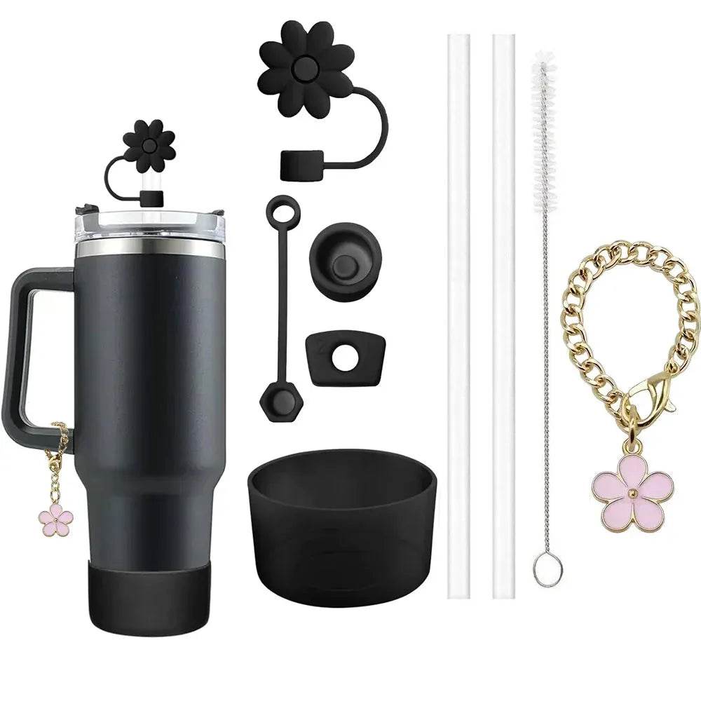 9pcs Stanley Cup Accessories Set (by CupJoy) Eco 2025 - Iron Phoenix GHG