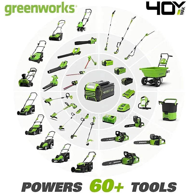 Pruning Shear - Eco Greenworks 40V 3.5cm Cordless - Iron Phoenix GHG