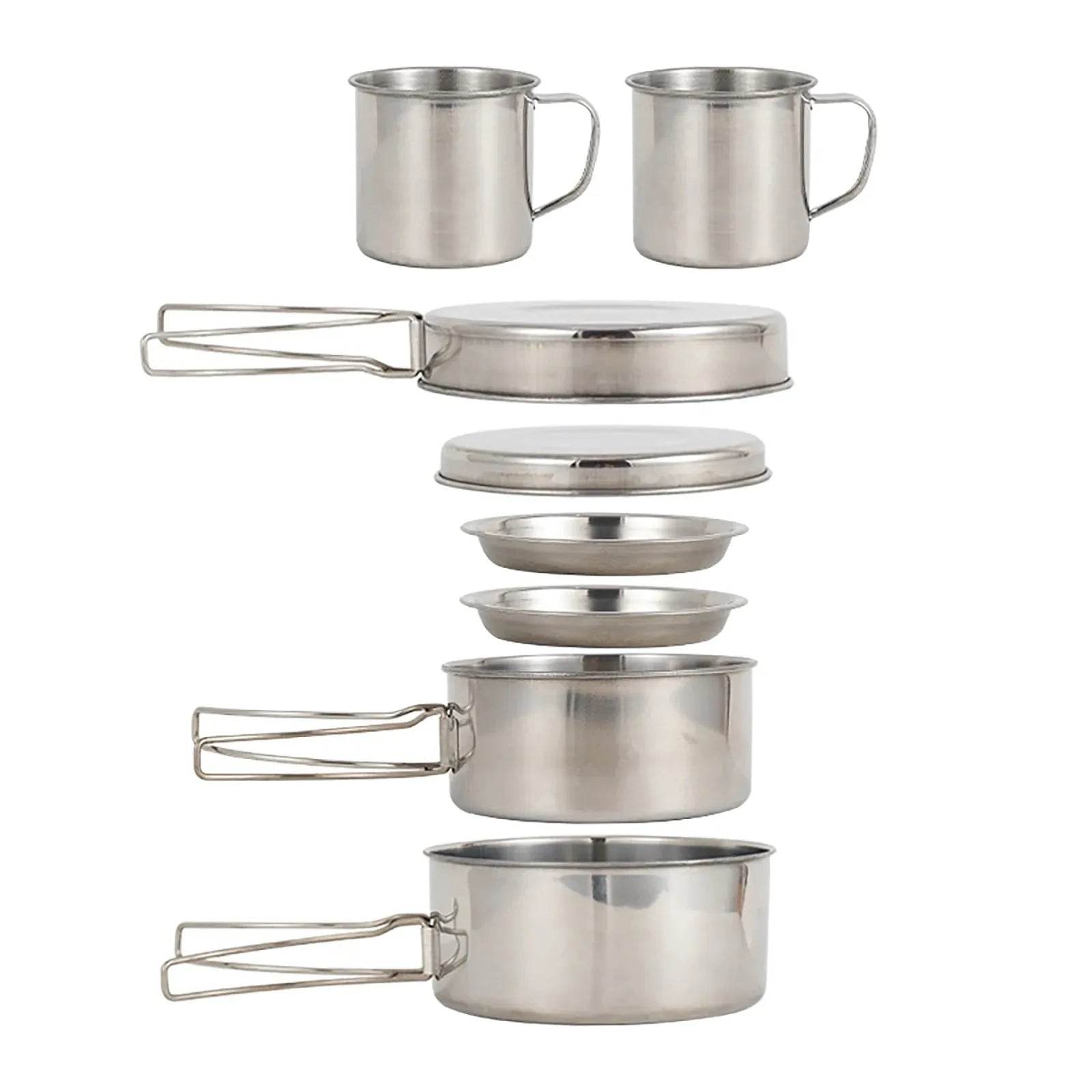 Stainless Camping Cookware set Iron Phoenix GHG 2025 - Iron Phoenix GHG