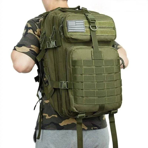30L/50L 1000D Nylon Waterproof Trekking Fishing Hunting Bag Backpack Outdoor Rucksacks Tactical Sports Camping Hiking - Iron Phoenix GHG