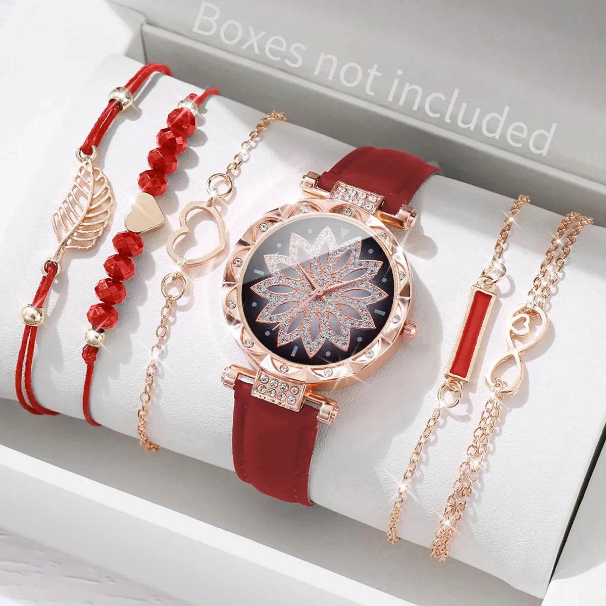 Fashion Roma Heart Watch Set Iron Phoenix GHG 2025 - Iron Phoenix GHG