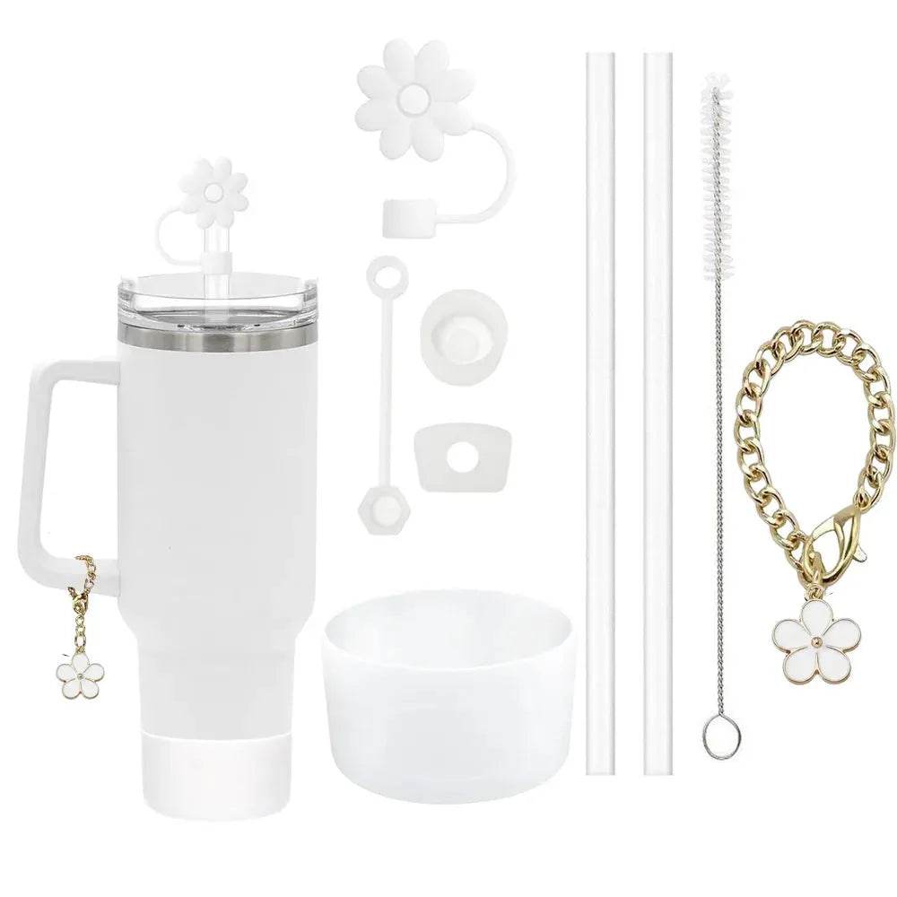 9pcs Stanley Cup Accessories Set (by CupJoy) Eco 2025 - Iron Phoenix GHG