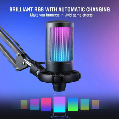 FIFINE Gaming USB Mic—Iron Phoenix GHG 2025 - Iron Phoenix GHG