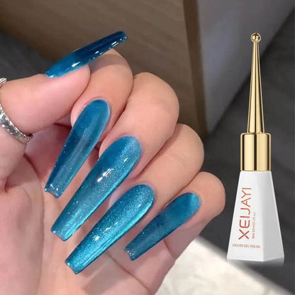Crystal Cat Eye Gel Polish Holographic Iron Phoenix GHG 2025 - Iron Phoenix GHG