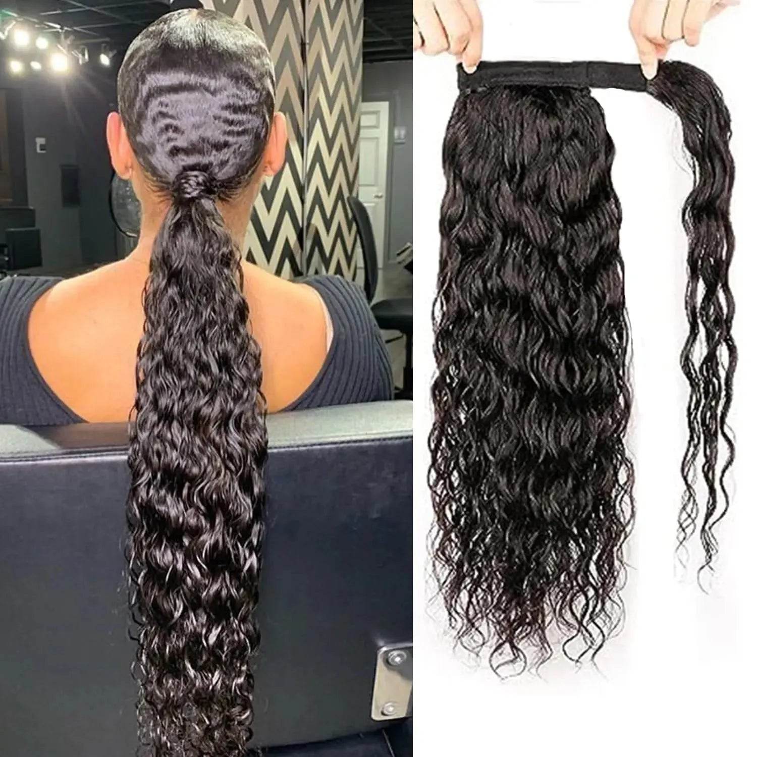 Shine with Brazilian Kinky Curly Ponytail 2025! - Iron Phoenix GHG