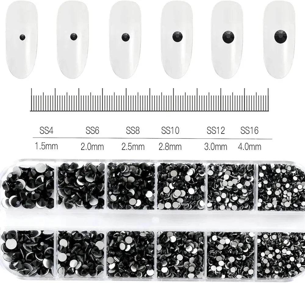 MAFANAILS Mixed Nail Rhinestones (by Iron Phoenix) 2025 - Iron Phoenix GHG