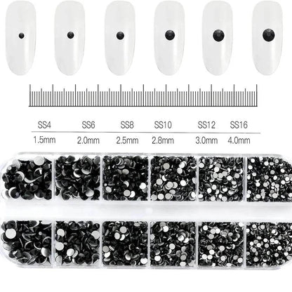 MAFANAILS Mixed Nail Rhinestones (by Iron Phoenix) 2025 - Iron Phoenix GHG
