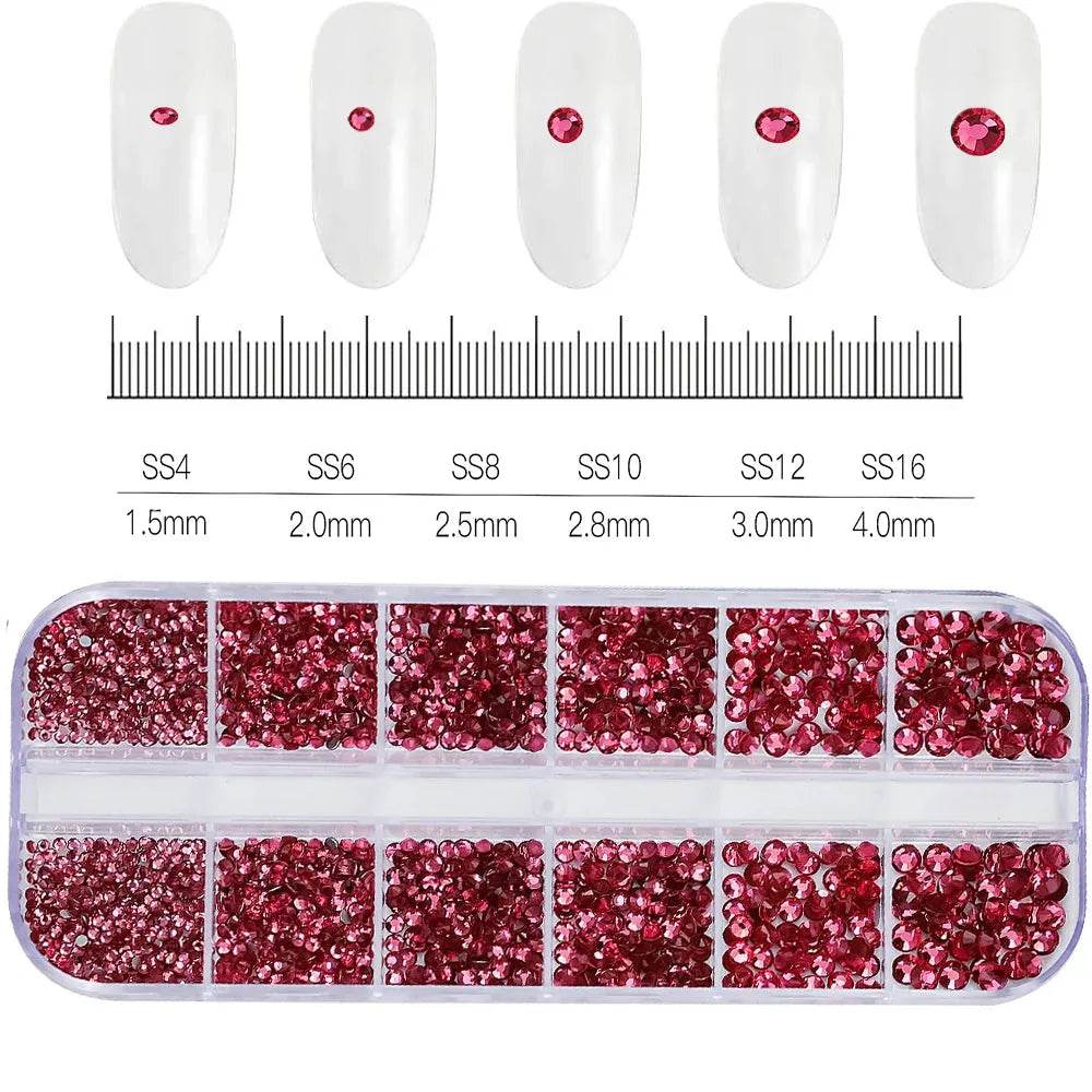 MAFANAILS Mixed Nail Rhinestones (by Iron Phoenix) 2025 - Iron Phoenix GHG