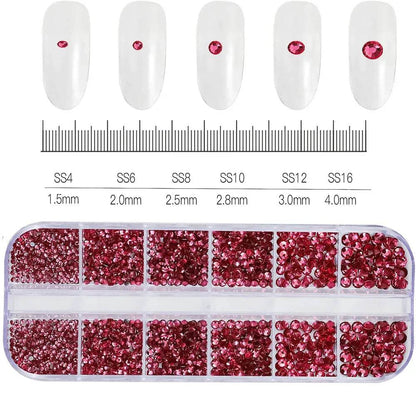MAFANAILS Mixed Nail Rhinestones (by Iron Phoenix) 2025 - Iron Phoenix GHG