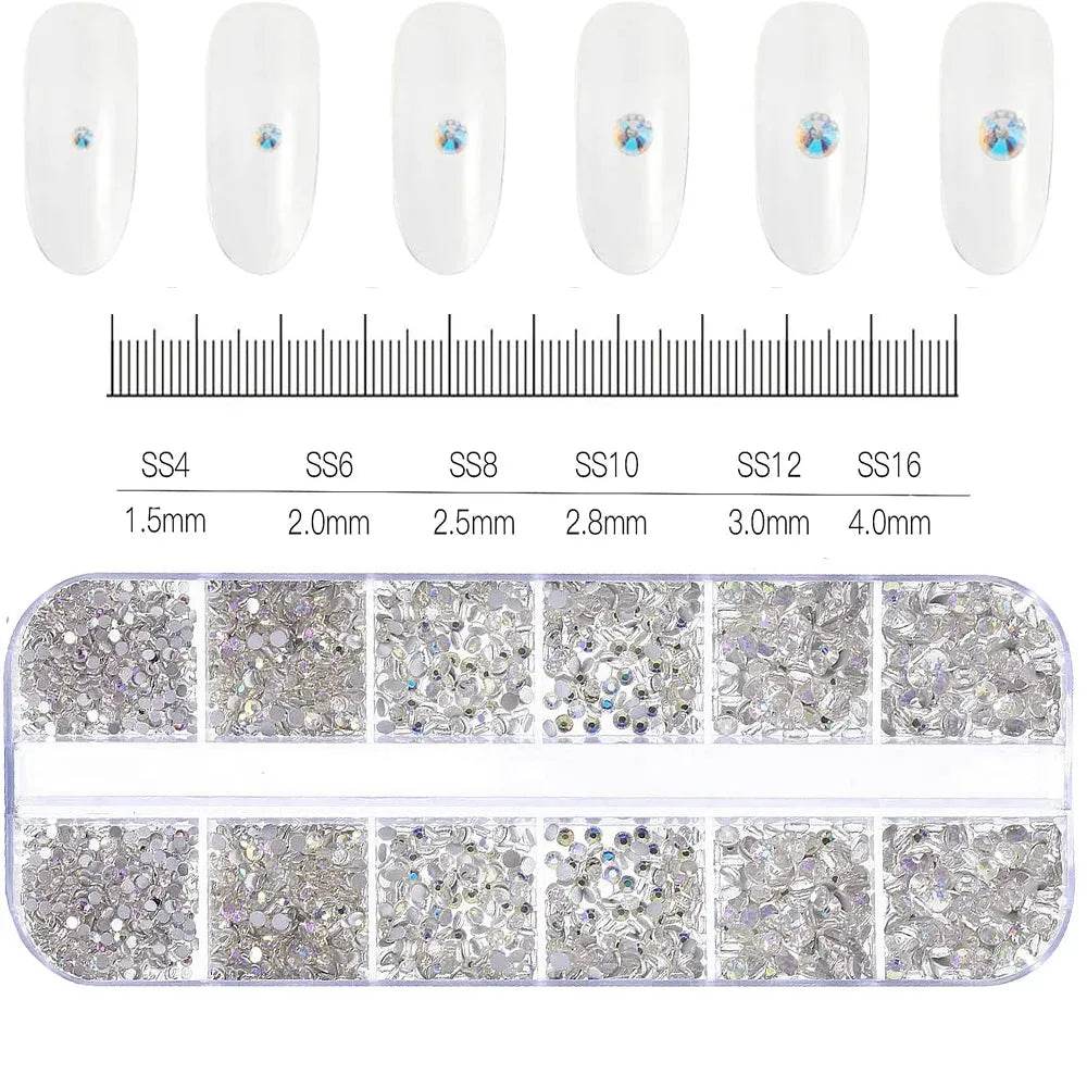 MAFANAILS Mixed Nail Rhinestones (by Iron Phoenix) 2025 - Iron Phoenix GHG