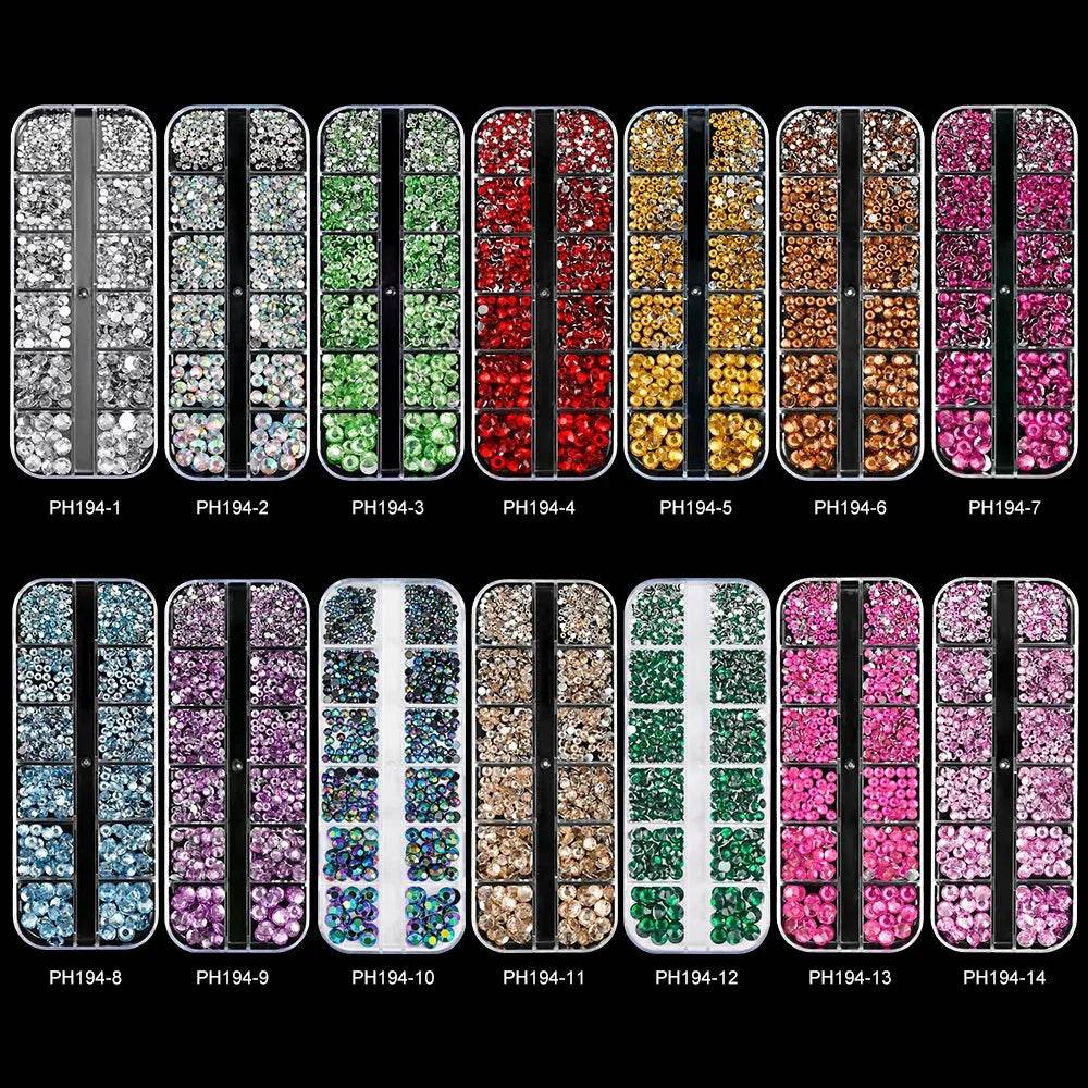 MAFANAILS Mixed Nail Rhinestones (by Iron Phoenix) 2025 - Iron Phoenix GHG