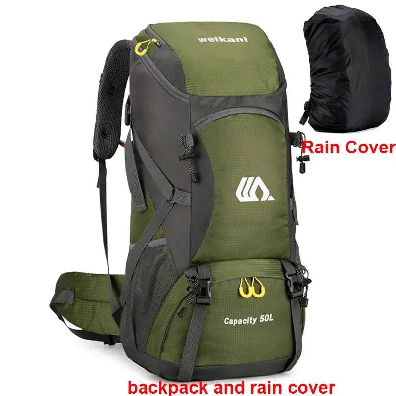 50L Waterproof Travel Backpack (by scione) Eco 2025 - Iron Phoenix GHG