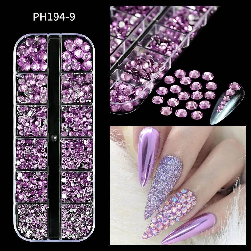 MAFANAILS Mixed Nail Rhinestones (by Iron Phoenix) 2025 - Iron Phoenix GHG