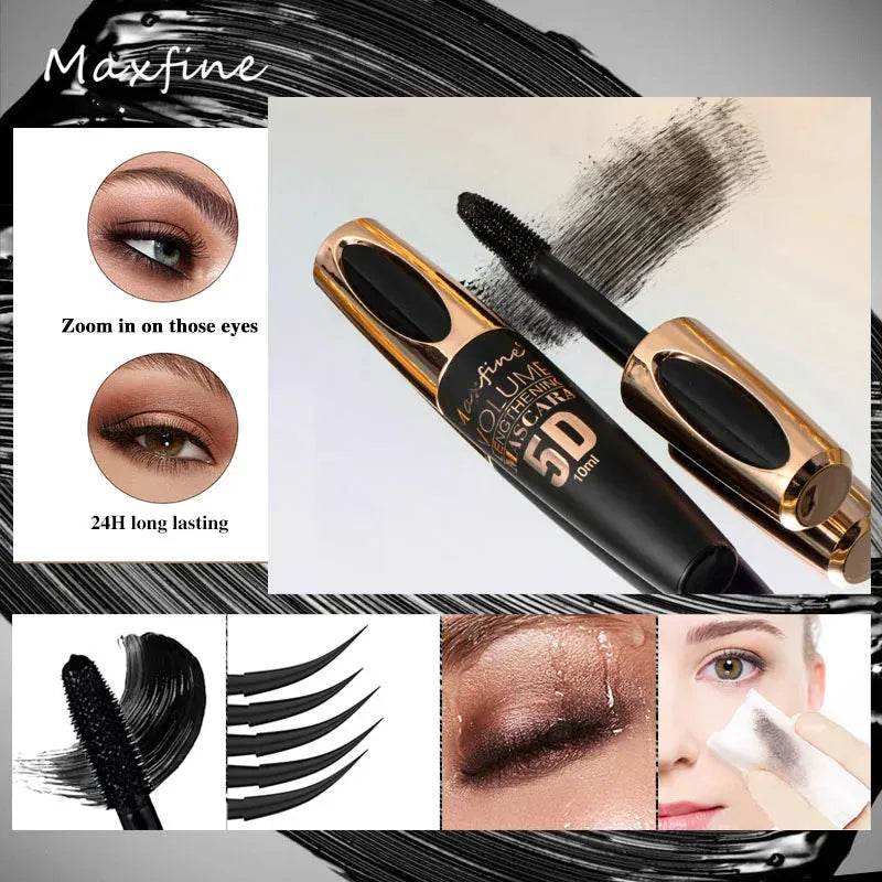 5D Silk Waterproof Mascara (by MAXFINE) Eco 2025 - Iron Phoenix GHG